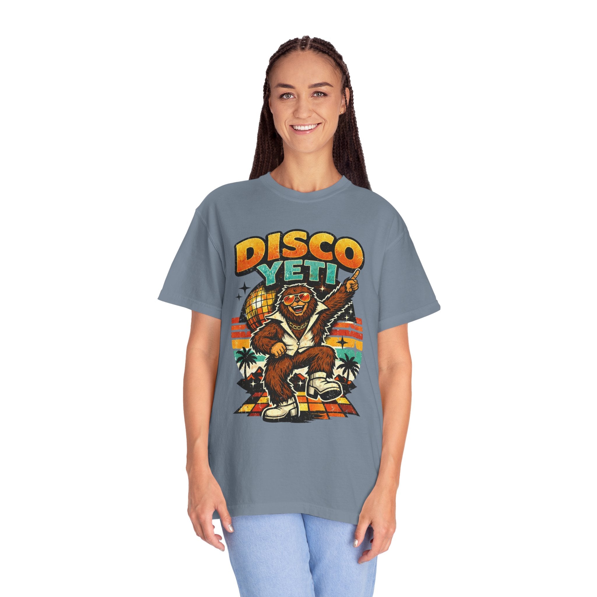 Disco Yeti T-Shirt — Retro 70s Funk Graphic Tee