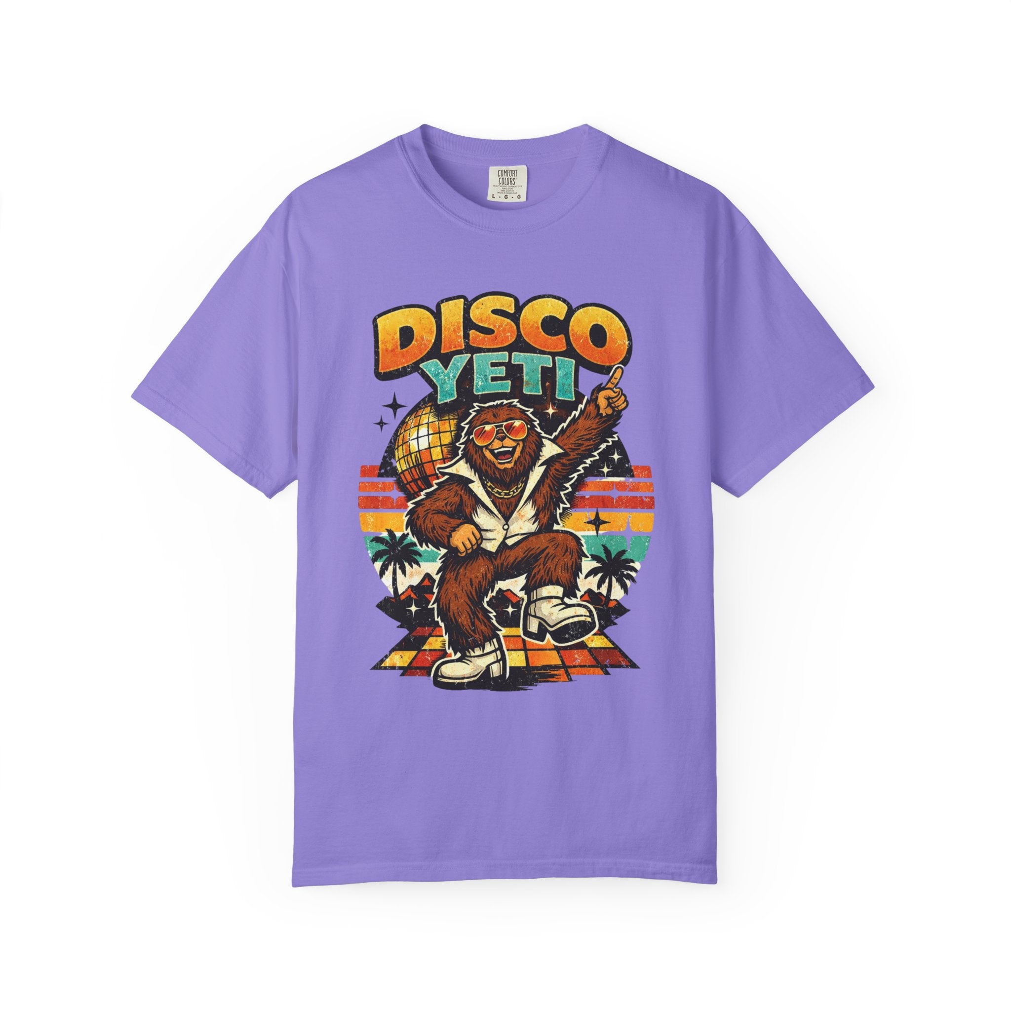 Disco Yeti T-Shirt — Retro 70s Funk Graphic Tee