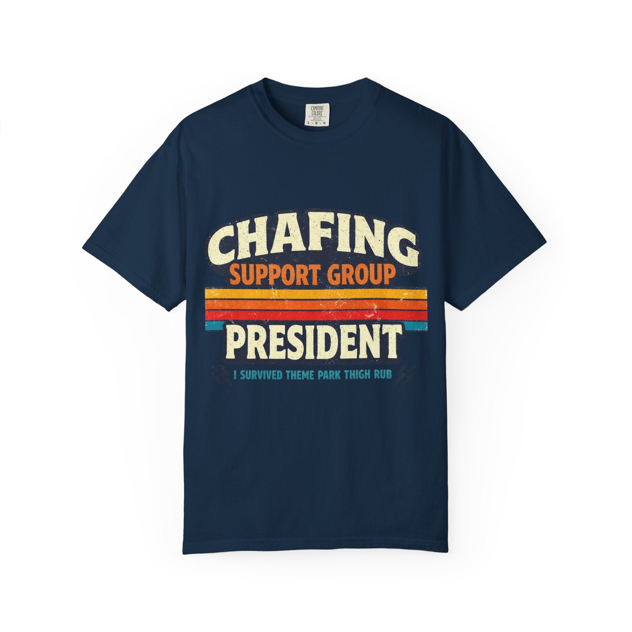 Chafing Support Group President T-Shirt — Funny Running/Marathon Recovery Tee