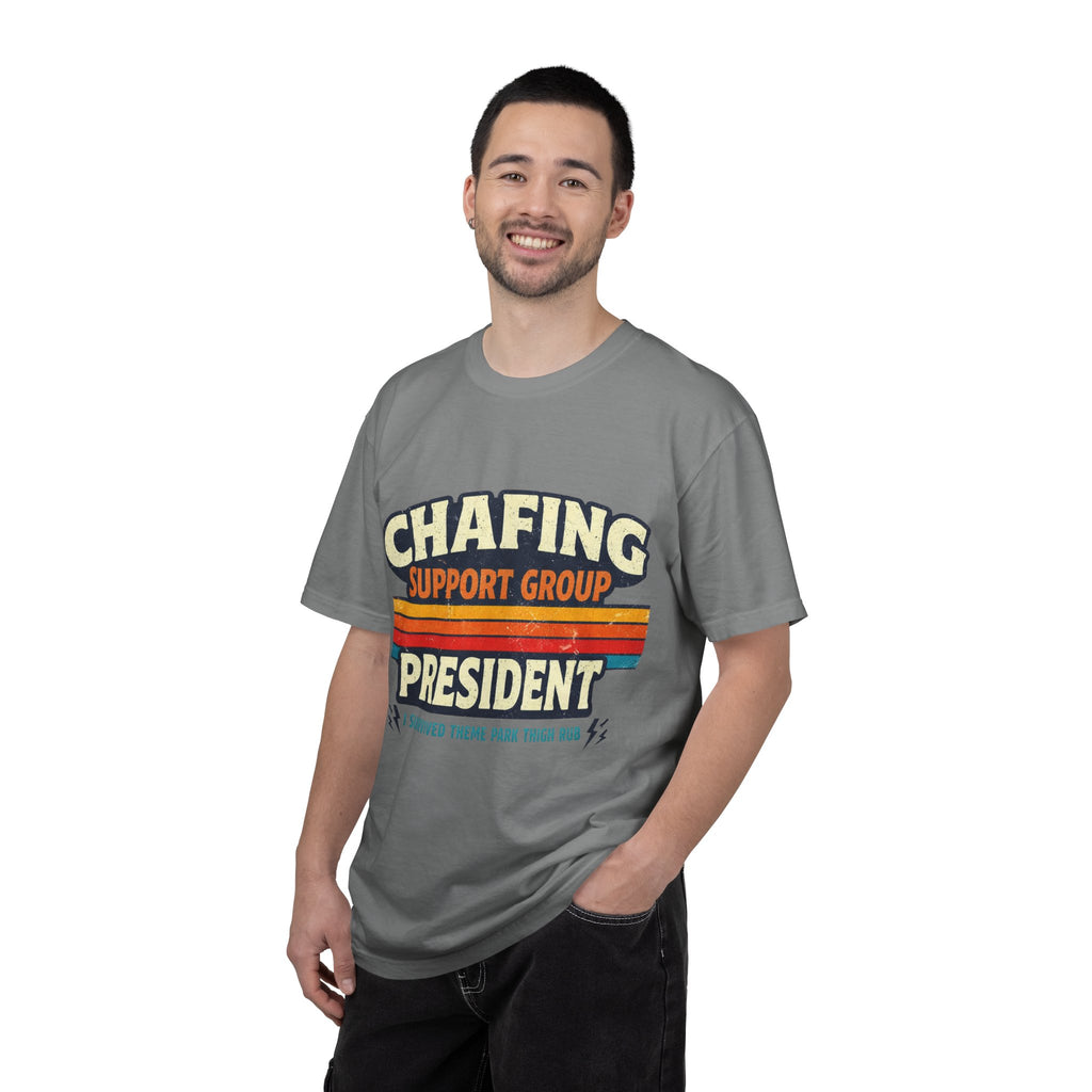 Chafing Support Group President T-Shirt — Funny Running/Marathon Recovery Tee