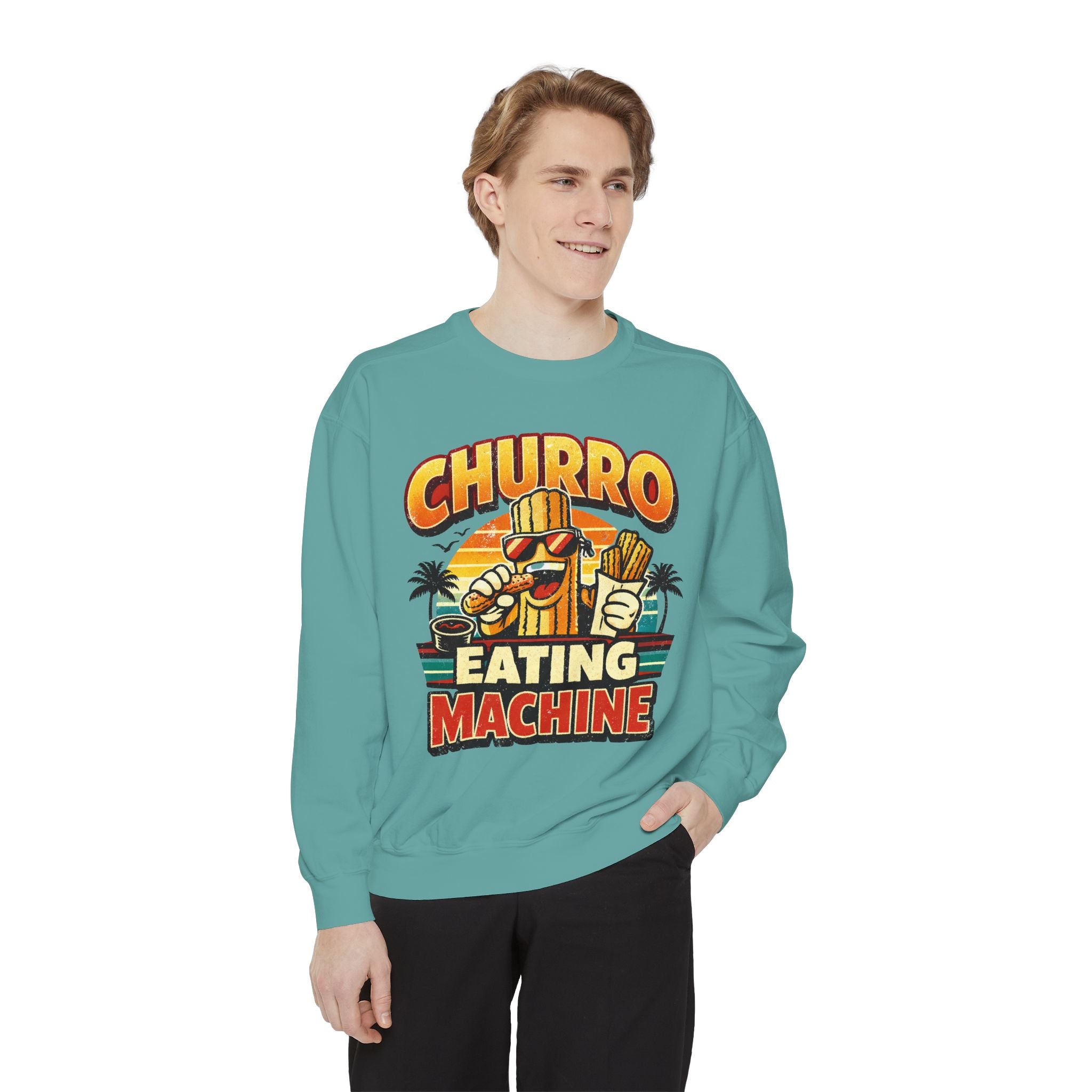 Churro Eating Machine Sweatshirt