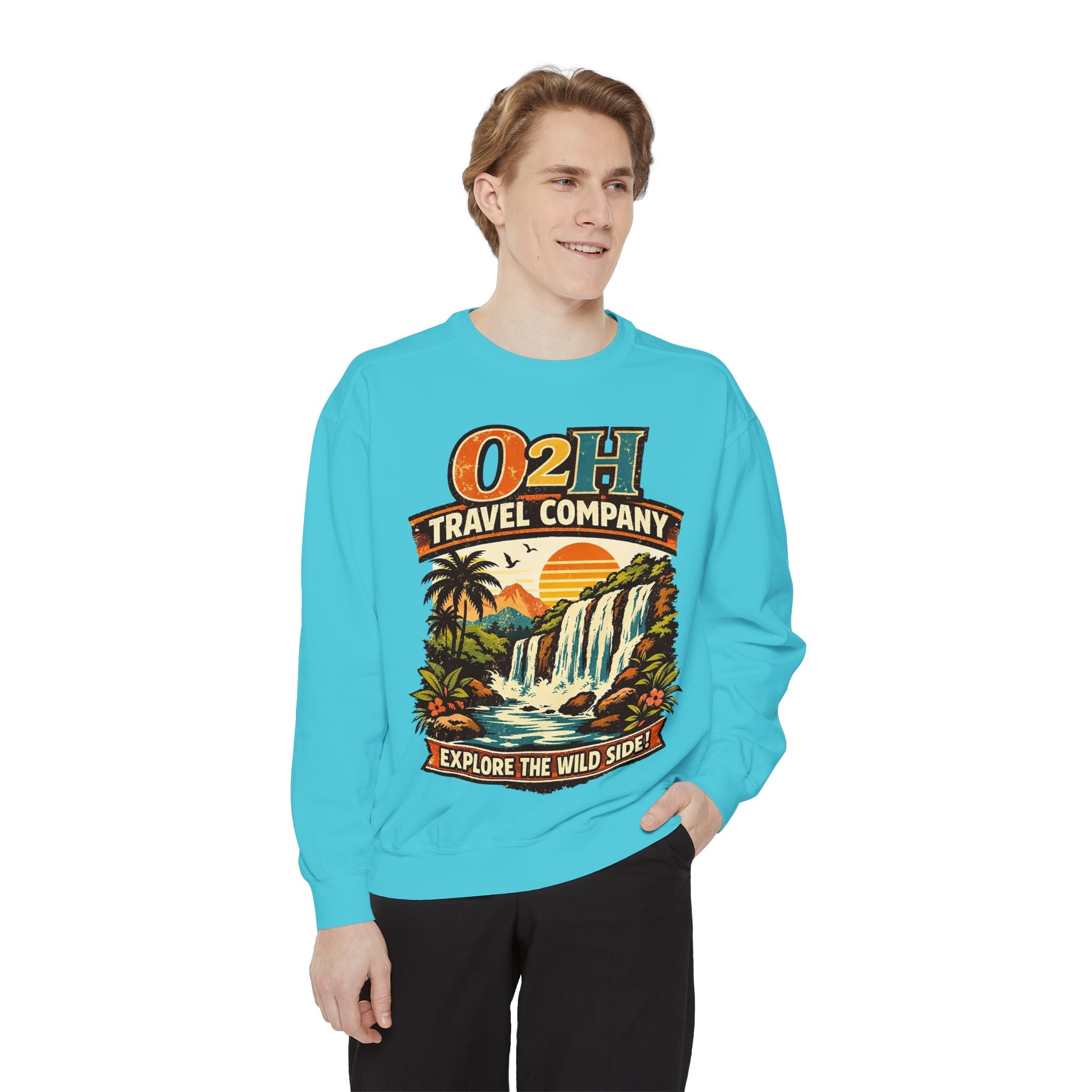 Travel Company Sweatshirt – "O2H Travel Company: Explore the Wild Side"