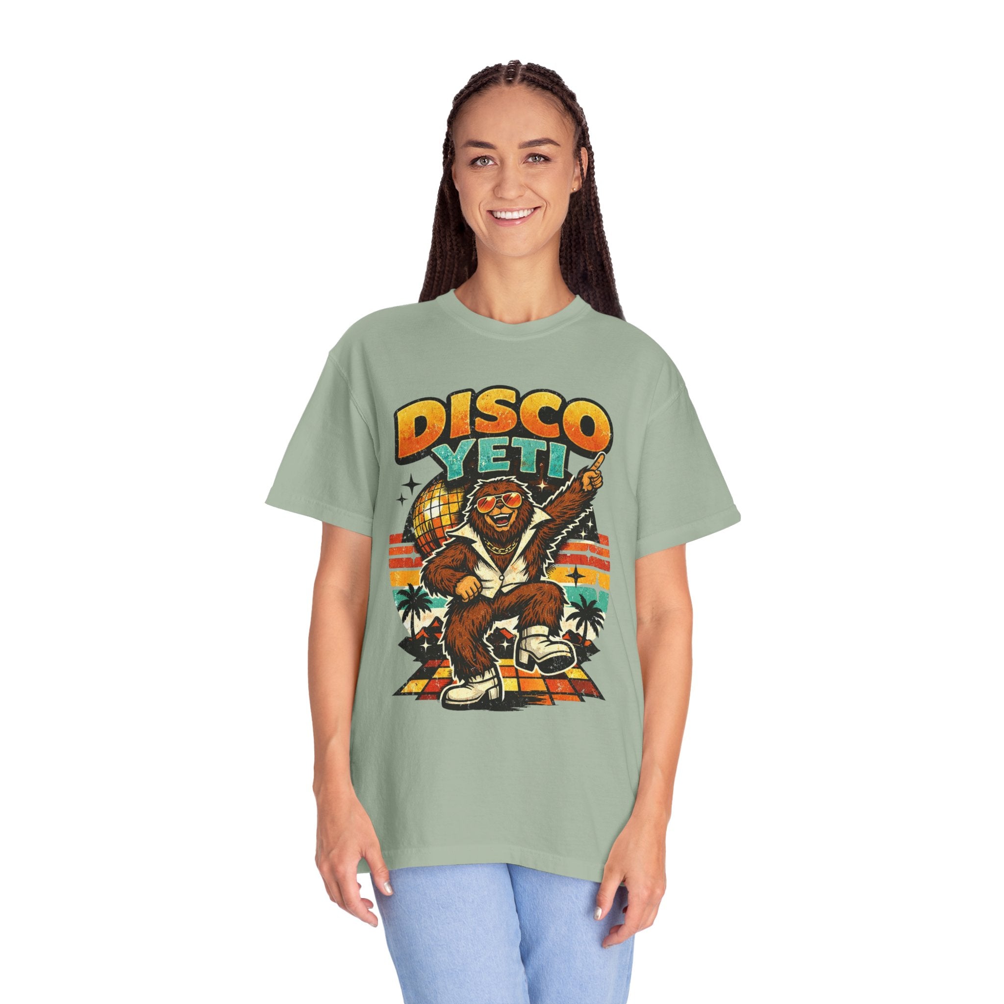 Disco Yeti T-Shirt — Retro 70s Funk Graphic Tee