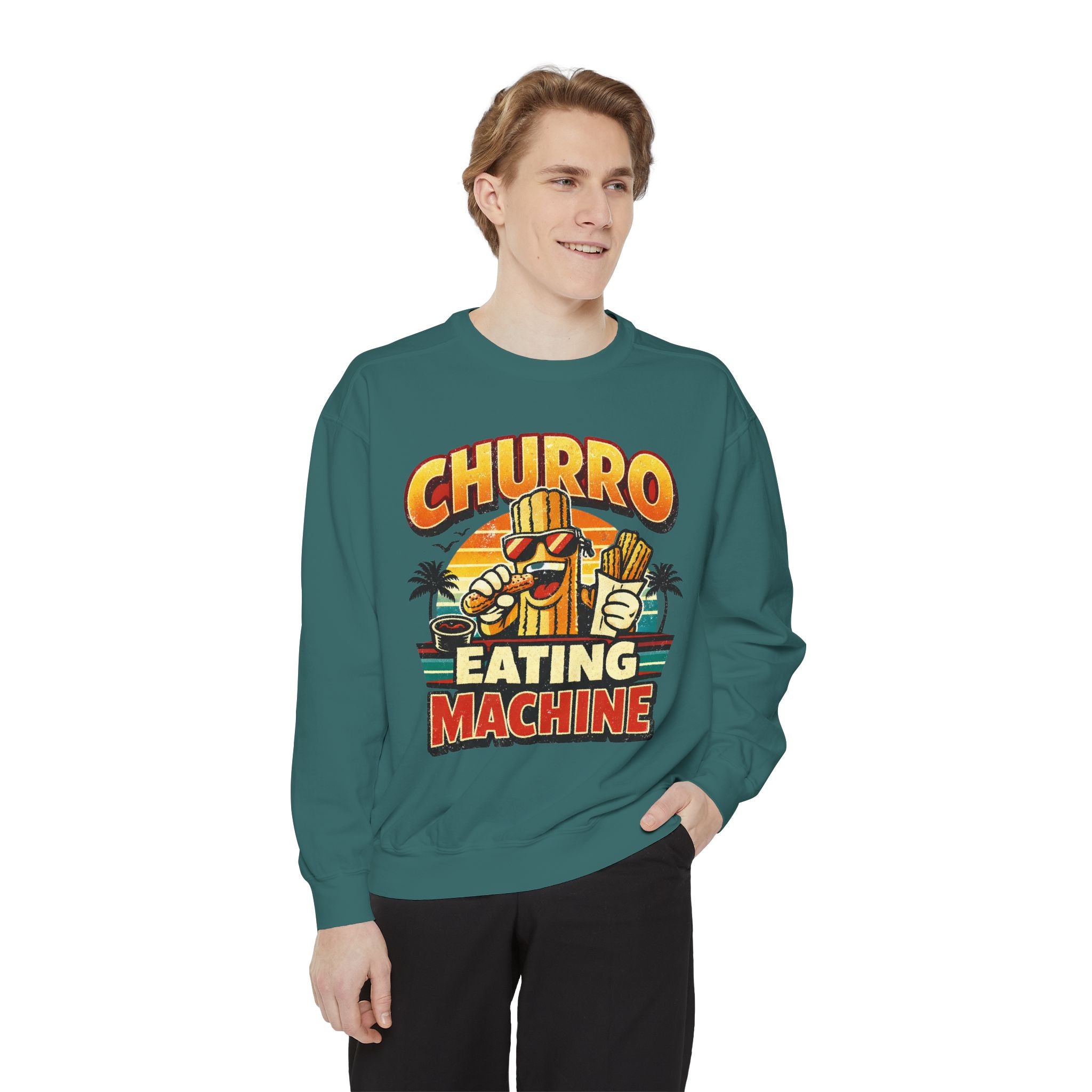 Churro Eating Machine Sweatshirt