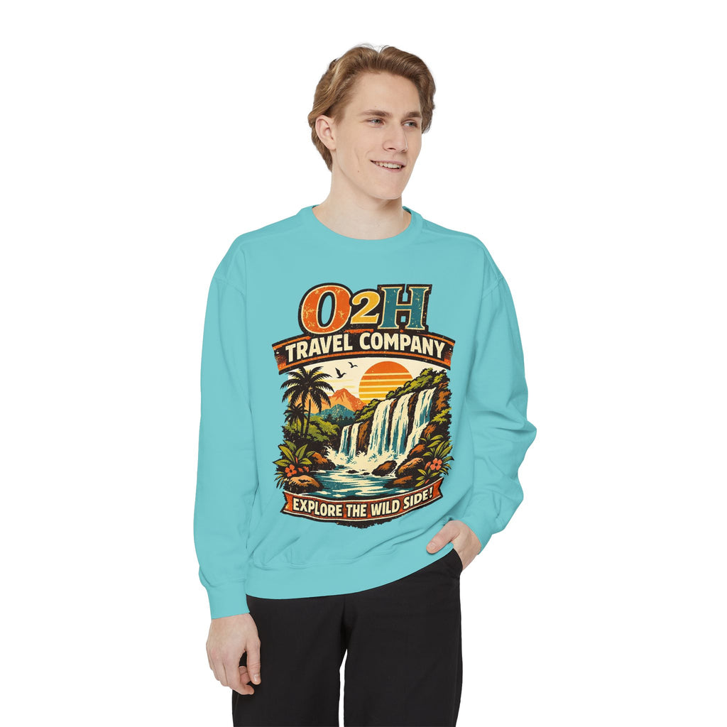 Travel Company Sweatshirt – "O2H Travel Company: Explore the Wild Side"