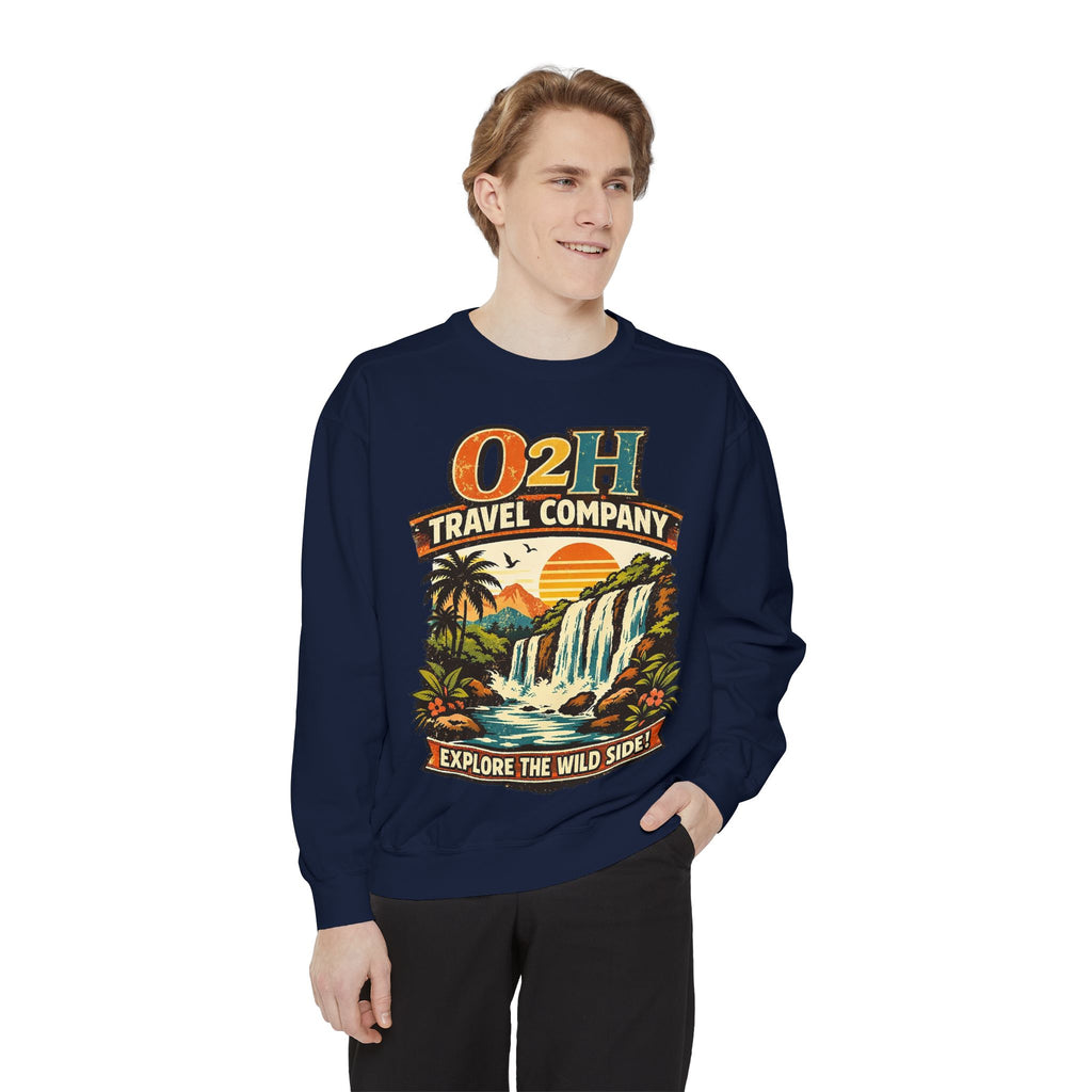 Travel Company Sweatshirt – "O2H Travel Company: Explore the Wild Side"