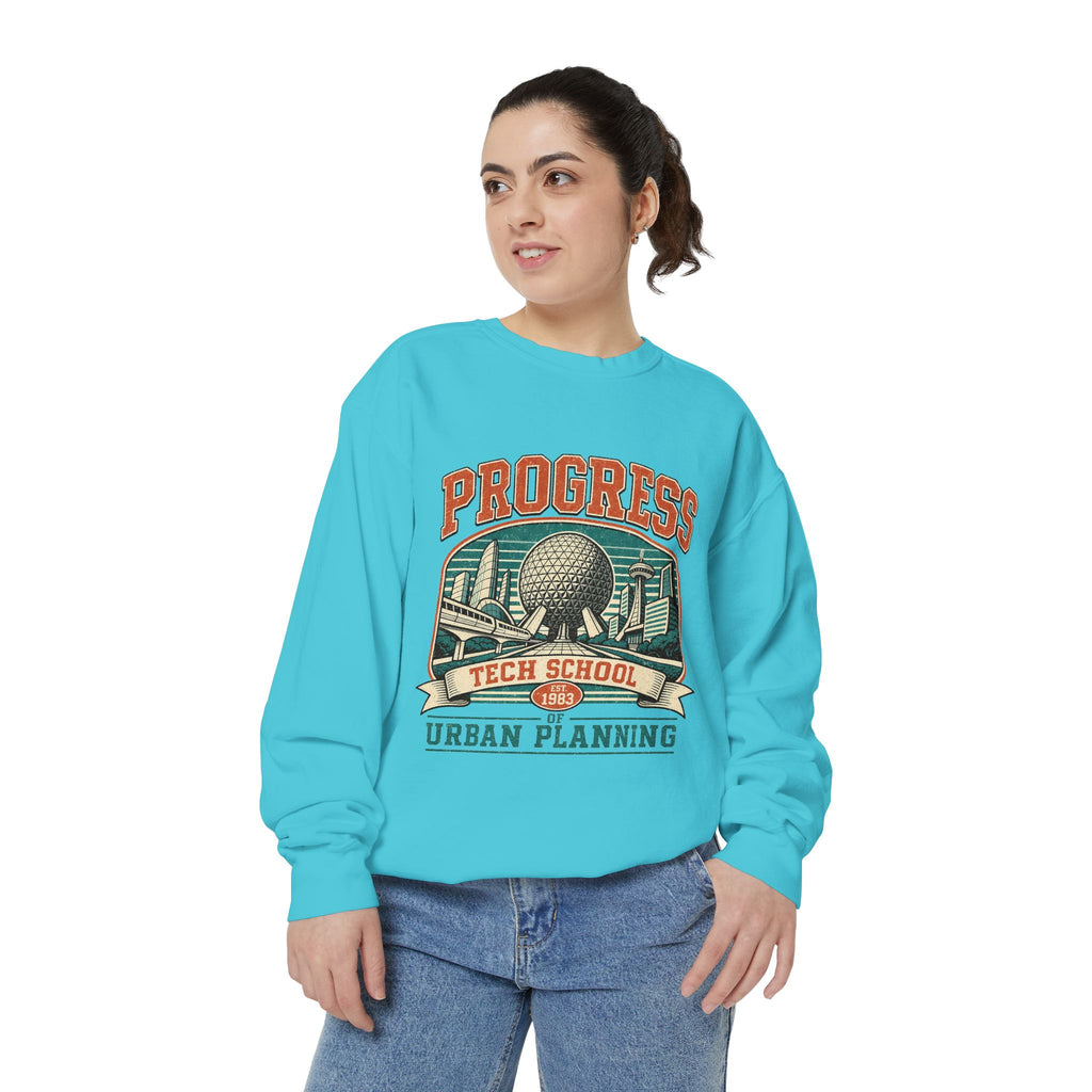 Copy of Urban Planning Tech School T-Shirt — "Progress" Vintage Campus Graphic Tee