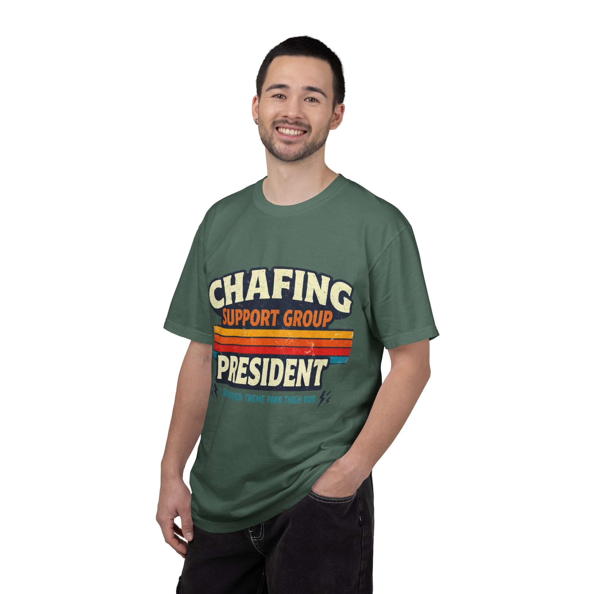 Chafing Support Group President T-Shirt — Funny Running/Marathon Recovery Tee