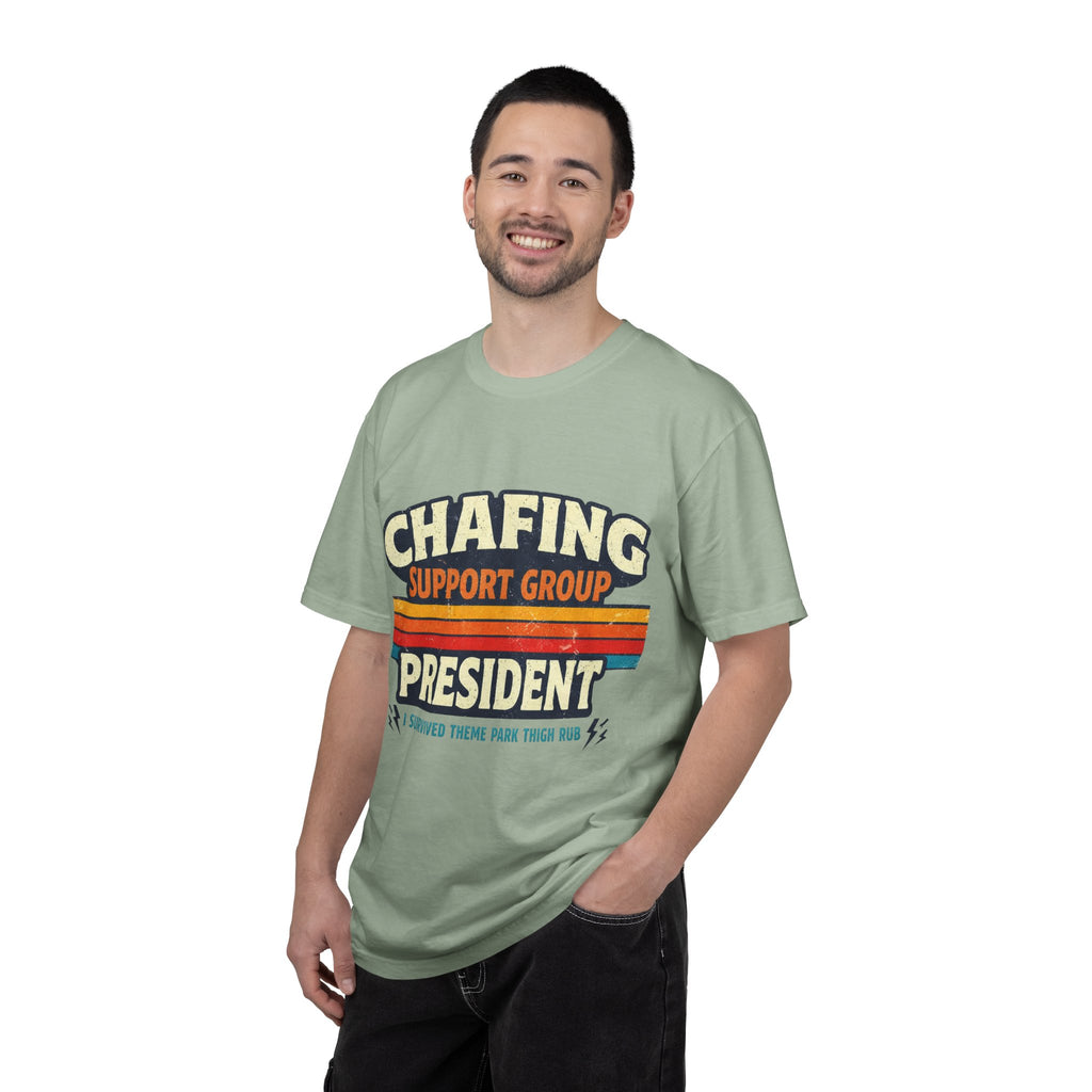 Chafing Support Group President T-Shirt — Funny Running/Marathon Recovery Tee