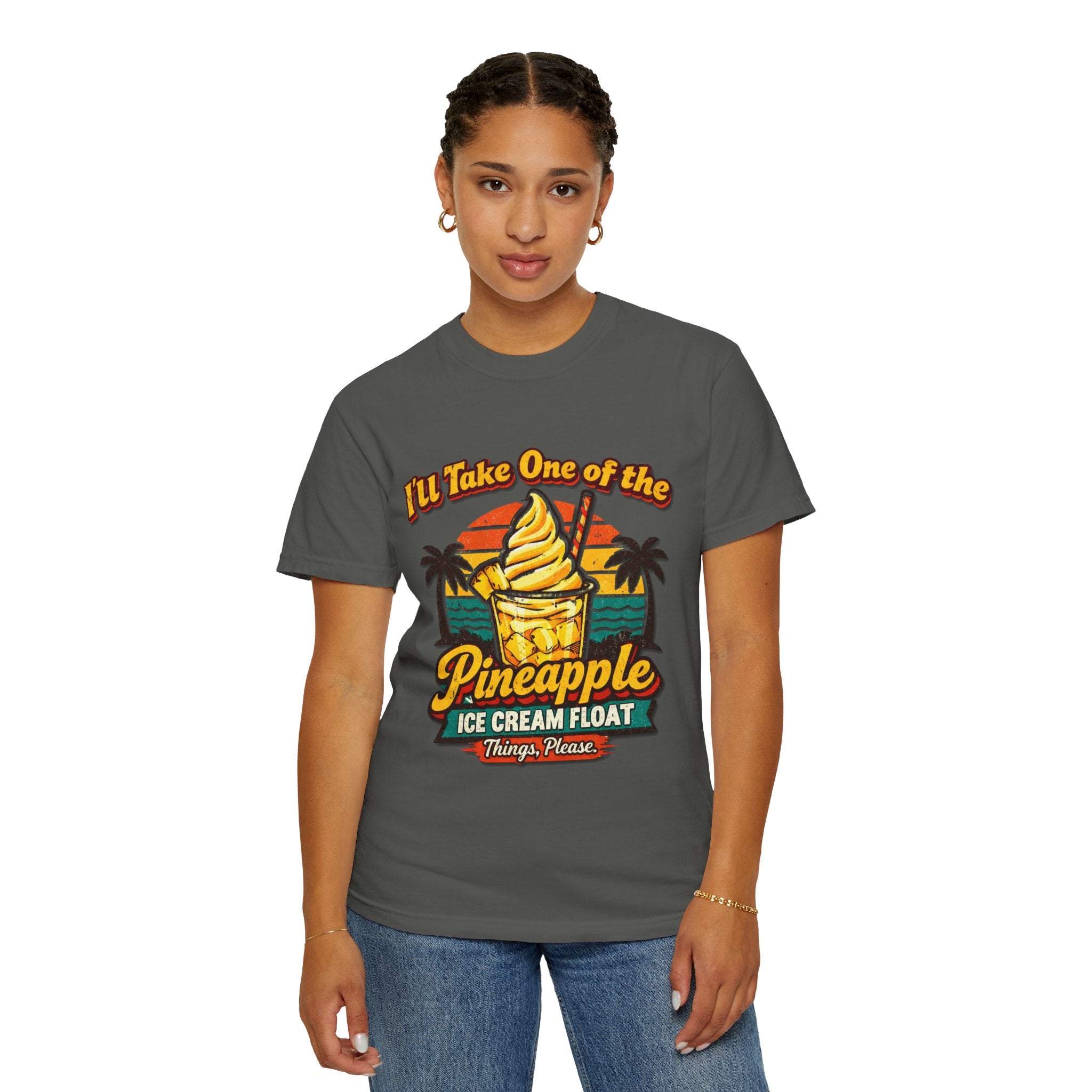 Pineapple Ice Cream Float T‑Shirt — "I'll Take One of the Pineapple Ice Cream Float" Tropical Tee