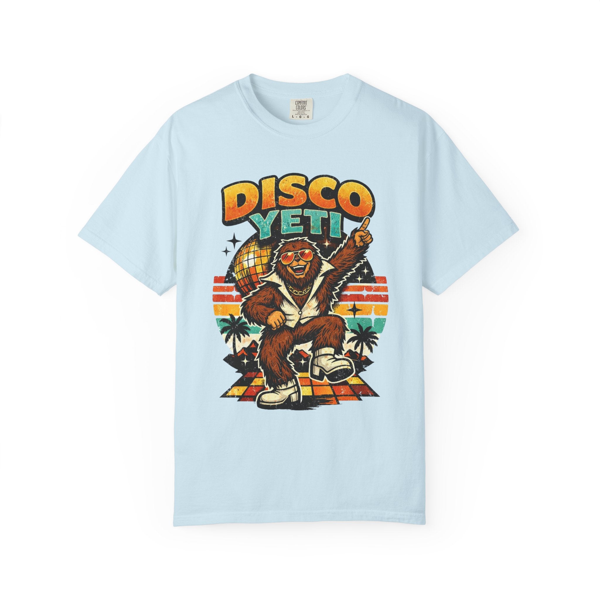 Disco Yeti T-Shirt — Retro 70s Funk Graphic Tee