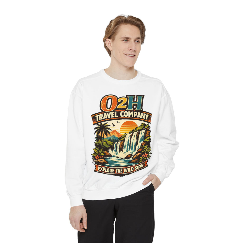 Travel Company Sweatshirt – "O2H Travel Company: Explore the Wild Side"